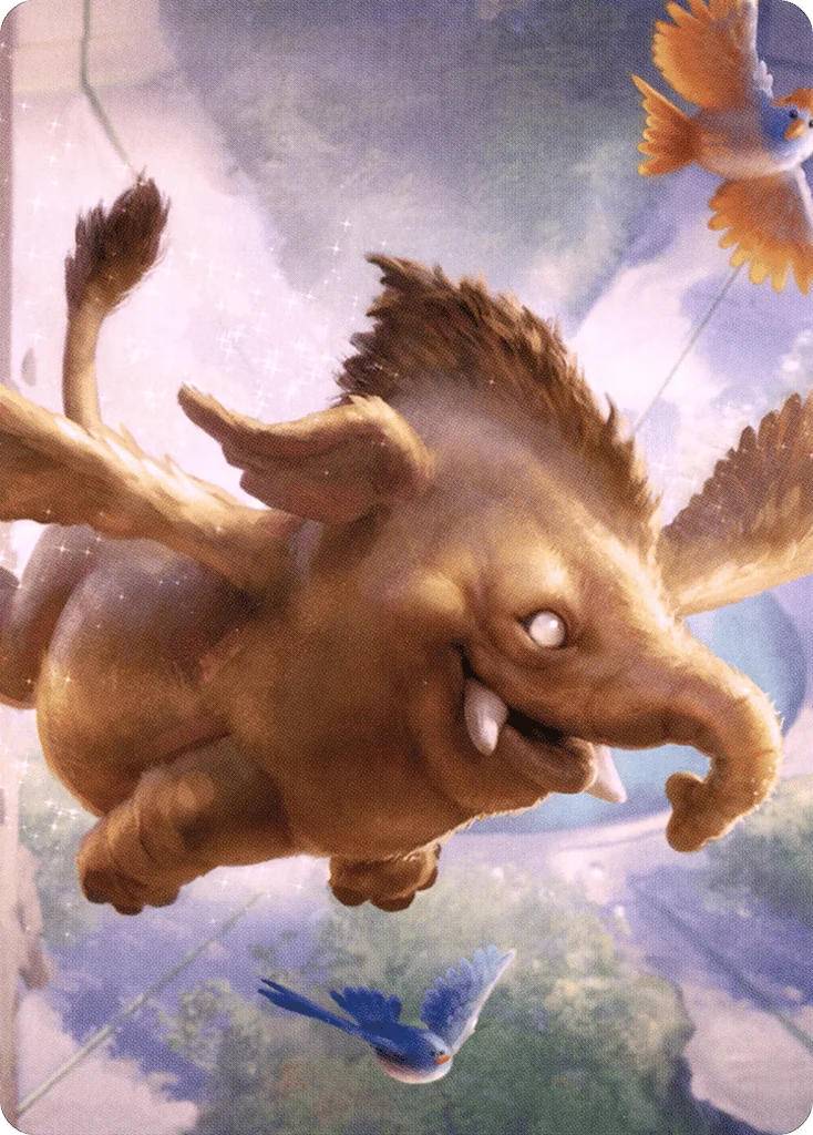 Lulu, Loyal Hollyphant · Battle for Baldur's Gate Art Series