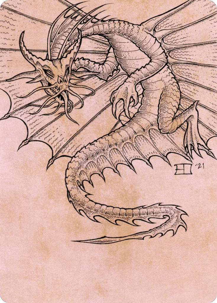 Ancient Gold Dragon · Battle for Baldur's Gate Art Series
