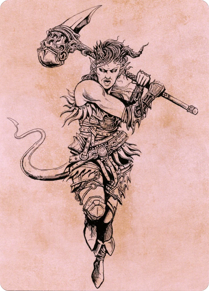 Karlach, Fury of Avernus · Battle for Baldur's Gate Art Series