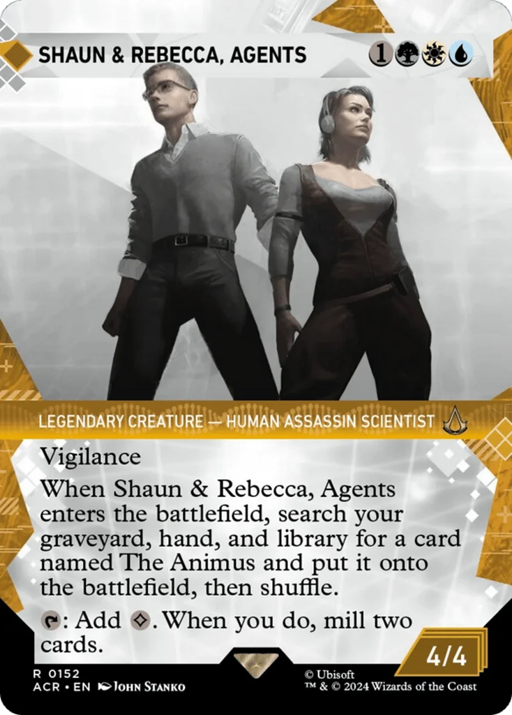 Shaun & Rebecca, Agents · Assassin's Creed