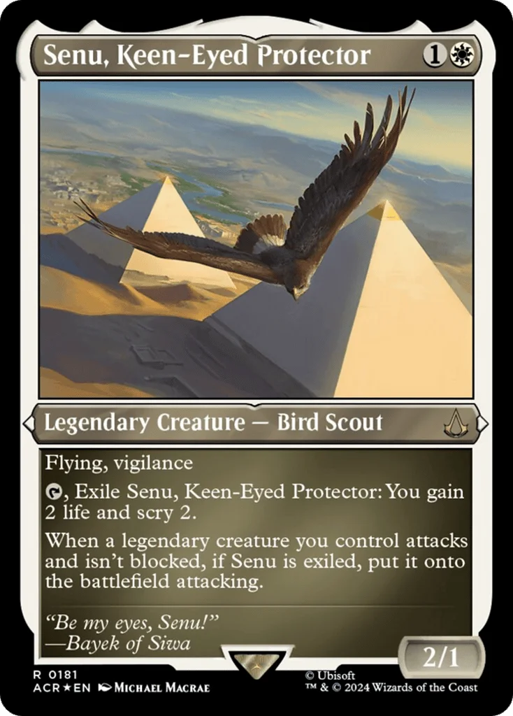 Senu, Keen-Eyed Protector · Assassin's Creed