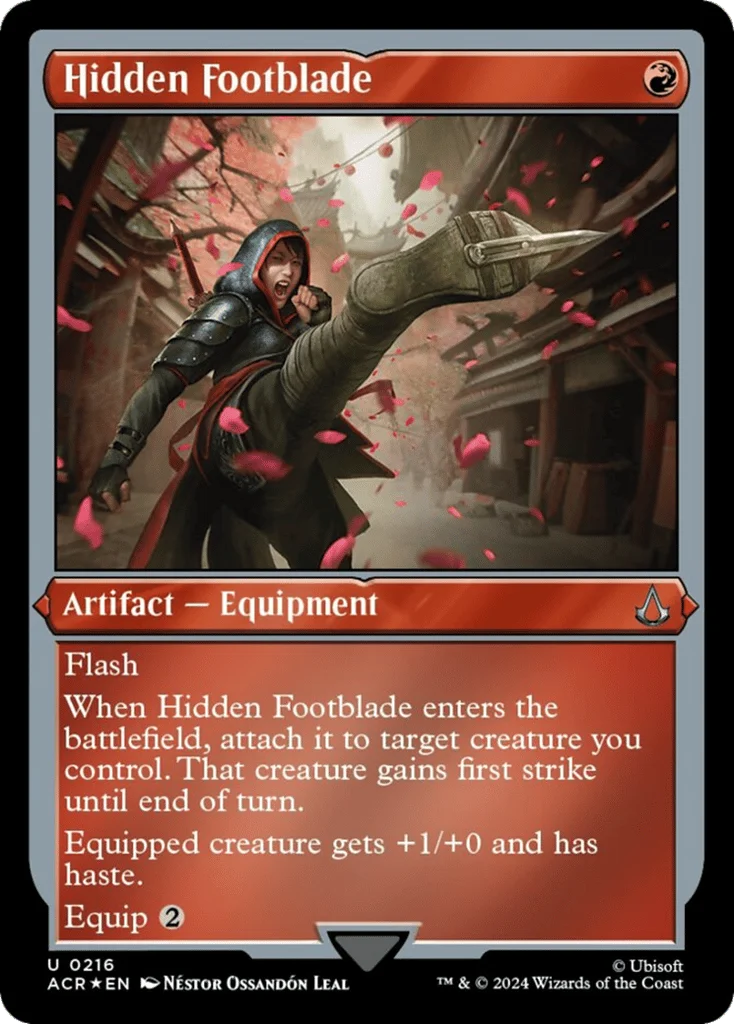 Hidden Footblade · Assassin's Creed
