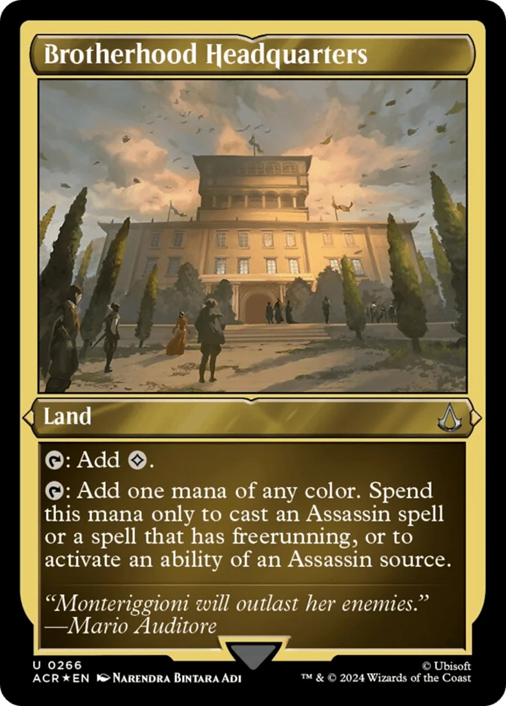 Brotherhood Headquarters · Assassin's Creed