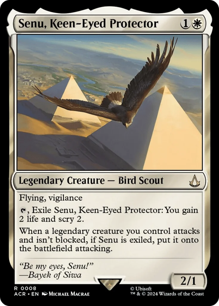 Senu, Keen-Eyed Protector · Assassin's Creed