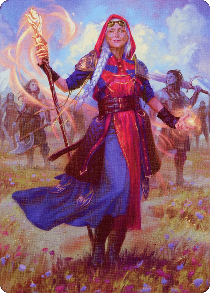 Jaya, Fiery Negotiator · Dominaria United Art Series
