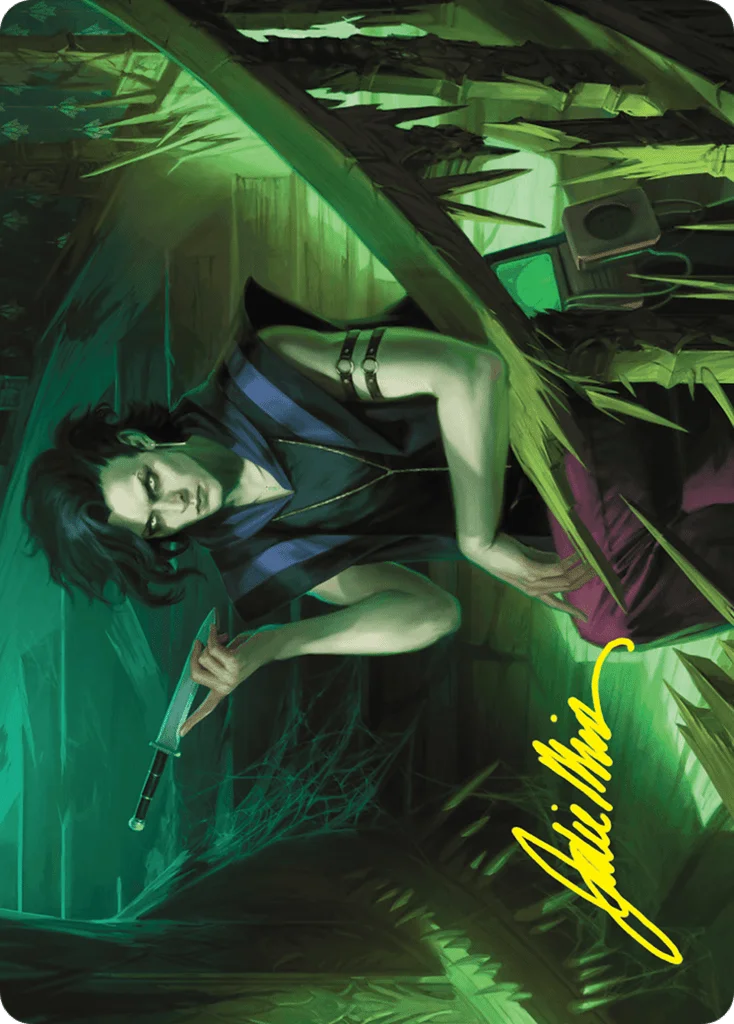 Winter, Misanthropic Guide · Duskmourn: House of Horror Art Series