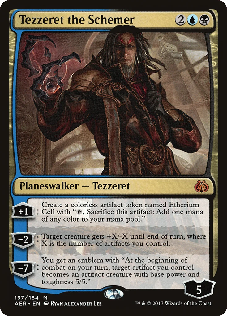 Tezzeret the Schemer · Aether Revolt