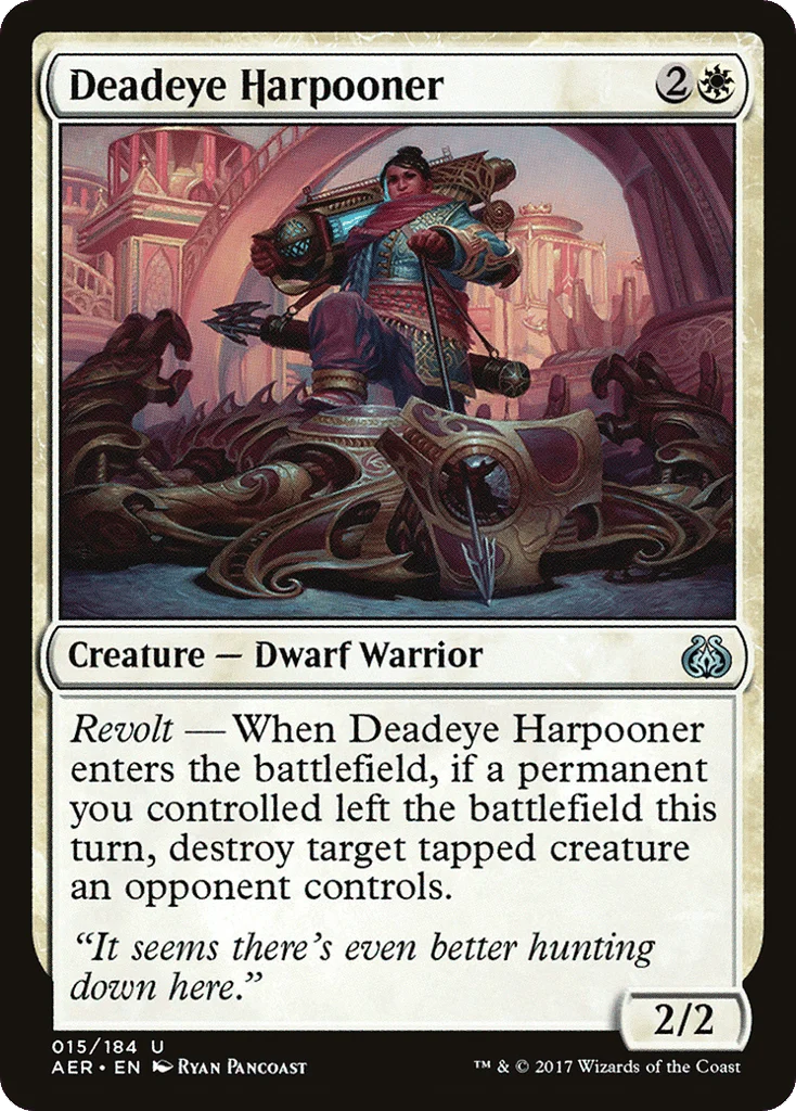 Deadeye Harpooner · Aether Revolt
