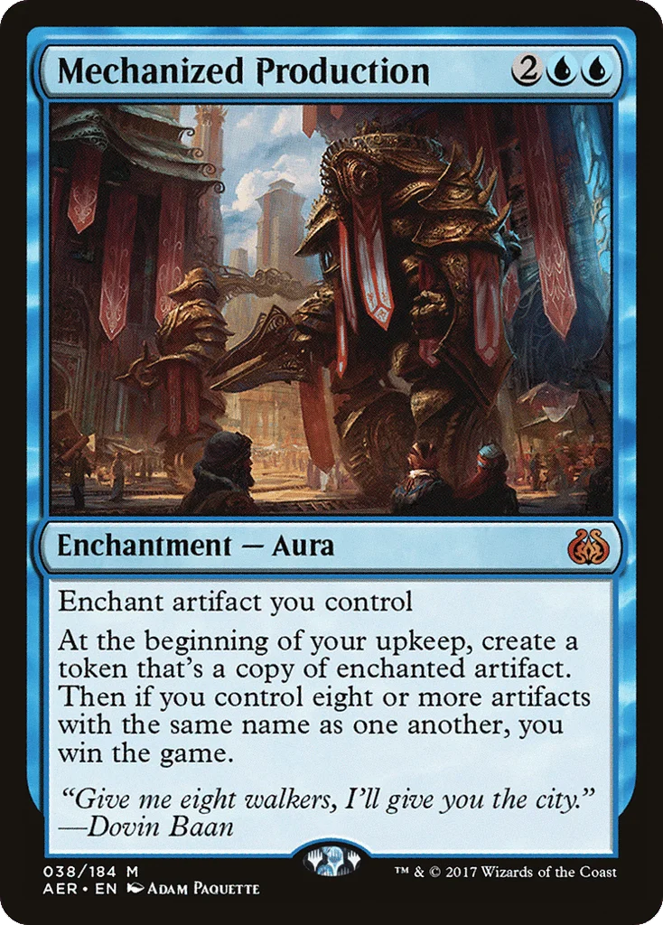 Mechanized Production · Aether Revolt