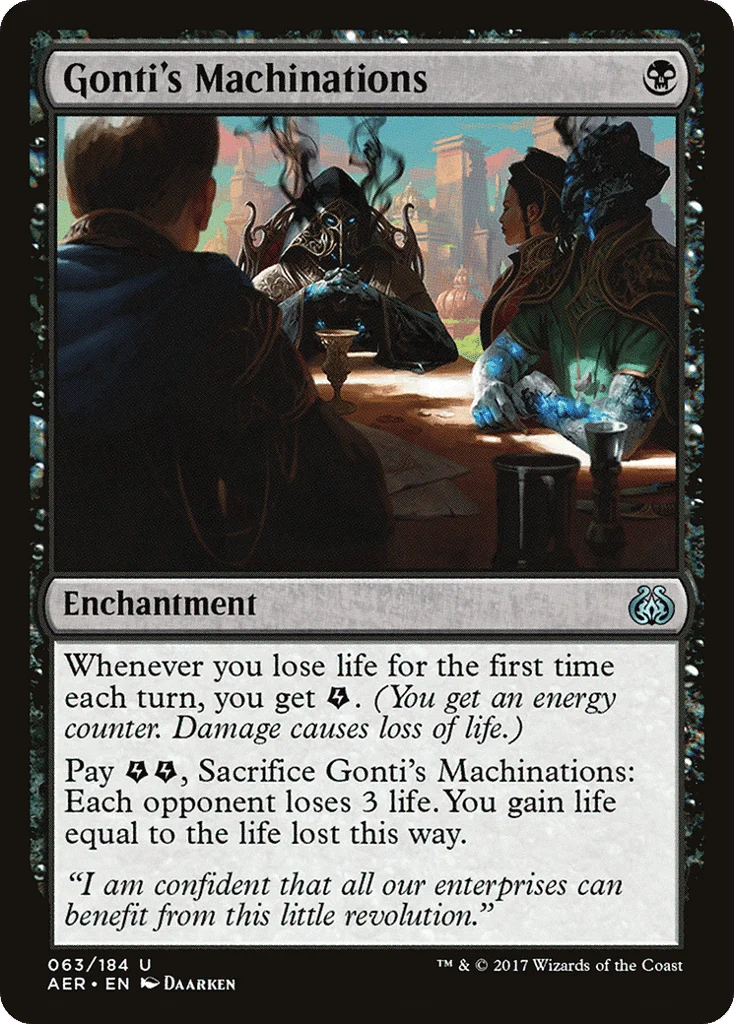 Gonti's Machinations · Aether Revolt