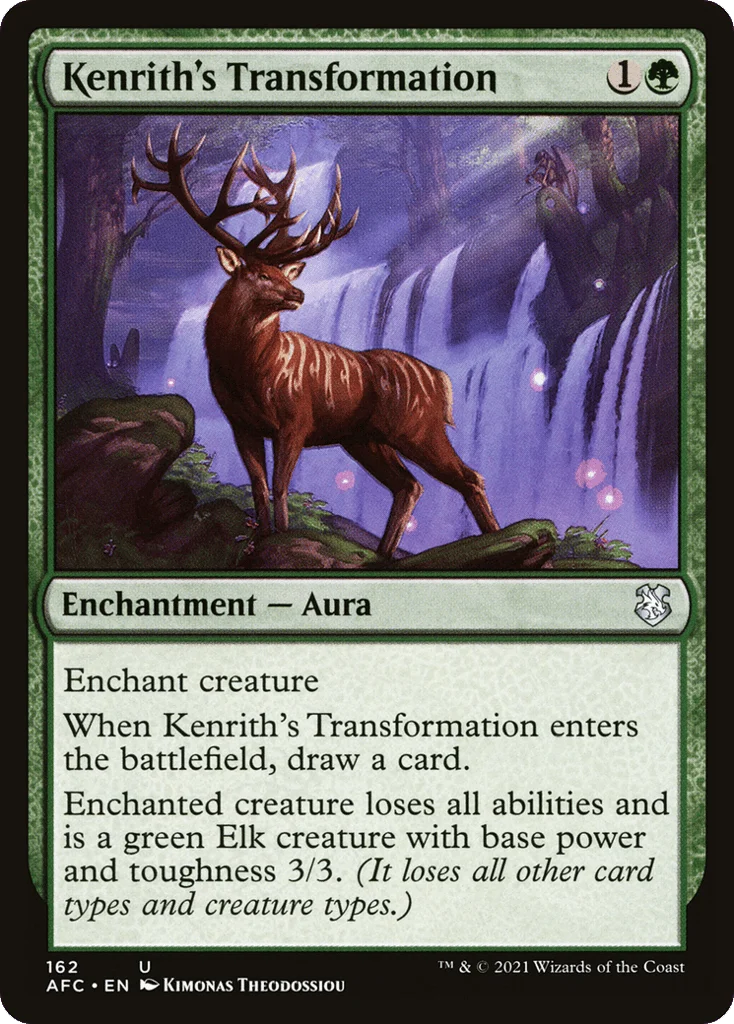 Kenrith's Transformation · Forgotten Realms Commander
