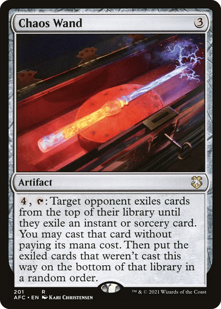 Chaos Wand · Forgotten Realms Commander