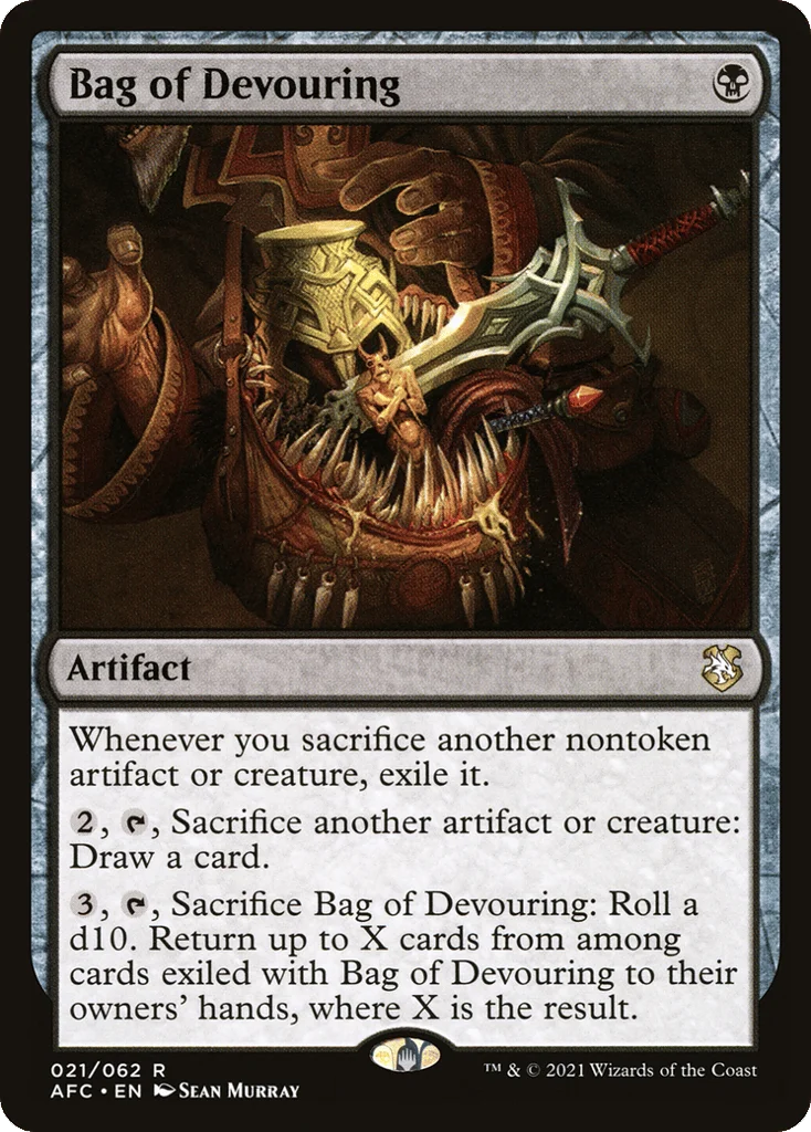 Bag of Devouring · Forgotten Realms Commander