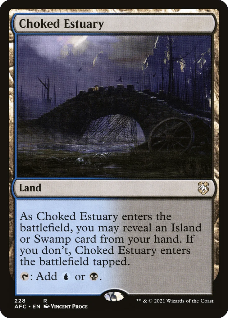 Choked Estuary · Forgotten Realms Commander
