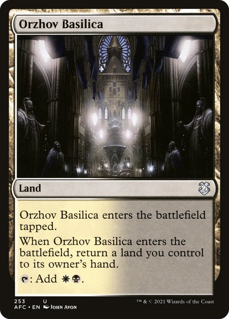 Orzhov Basilica · Forgotten Realms Commander