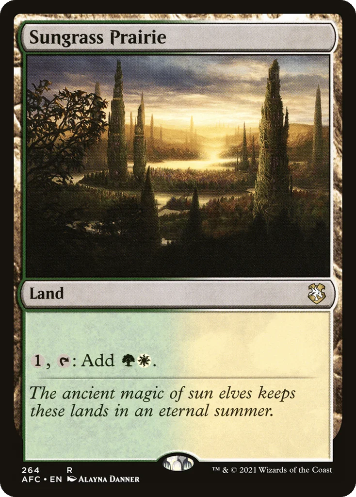 Sungrass Prairie · Forgotten Realms Commander