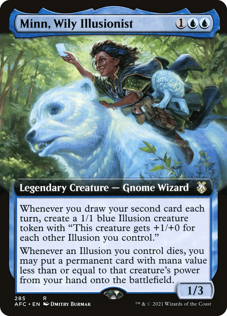 Minn, Wily Illusionist · Forgotten Realms Commander