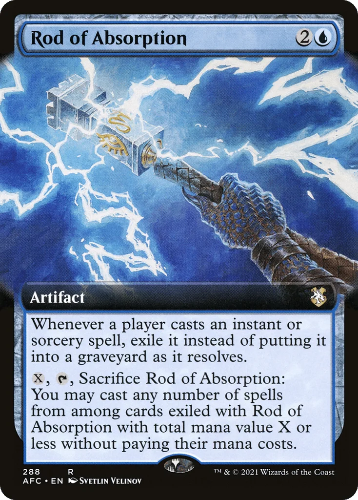 Rod of Absorption · Forgotten Realms Commander