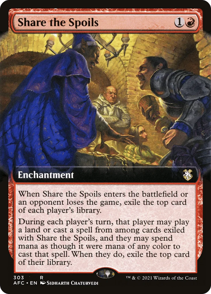 Share the Spoils · Forgotten Realms Commander