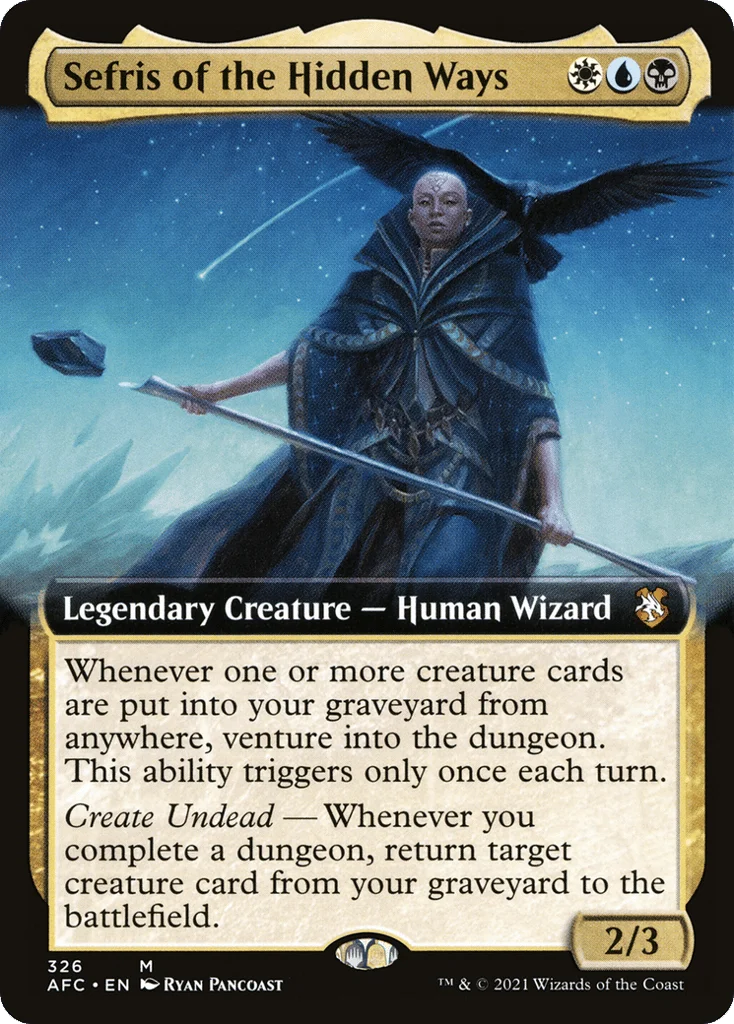 Sefris of the Hidden Ways · Forgotten Realms Commander