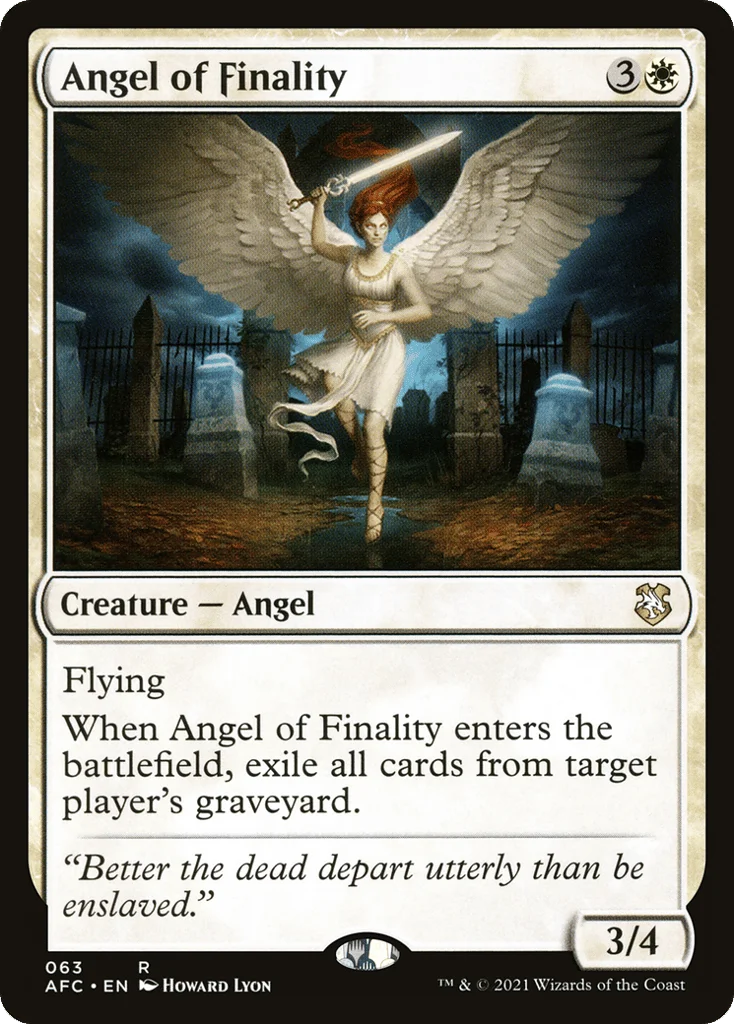 Angel of Finality · Forgotten Realms Commander