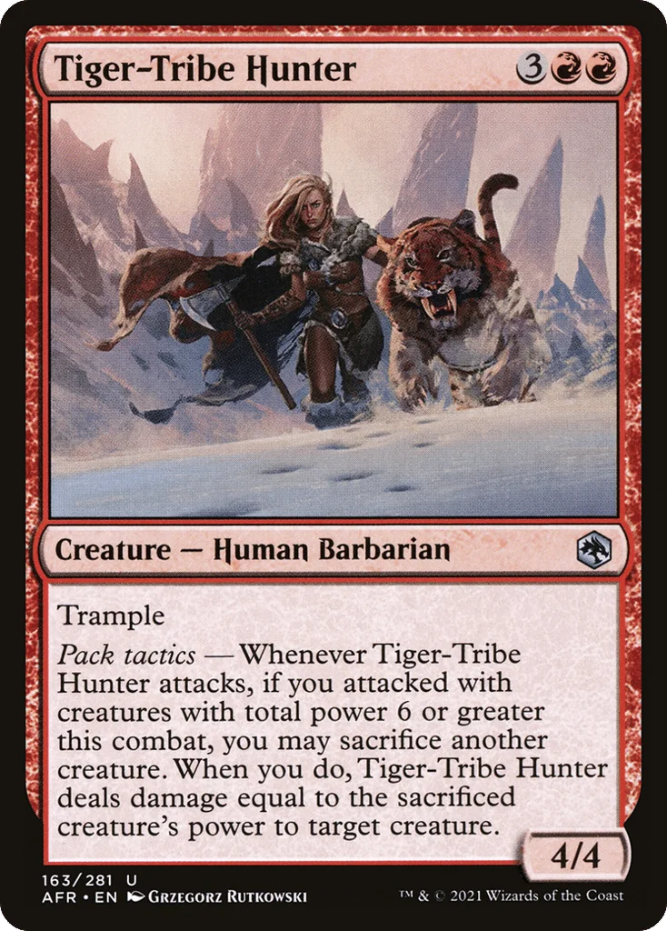 Tiger-Tribe Hunter · Adventures in the Forgotten Realms