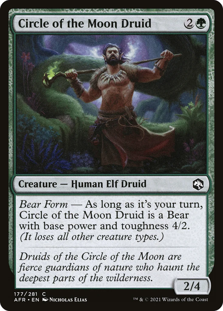 Circle of the Moon Druid · Adventures in the Forgotten Realms