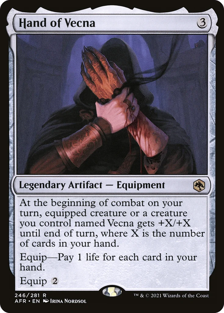 Hand of Vecna · Adventures in the Forgotten Realms