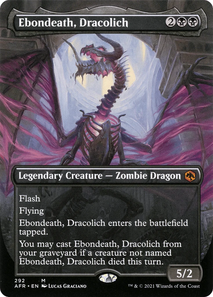 Ebondeath, Dracolich · Adventures in the Forgotten Realms