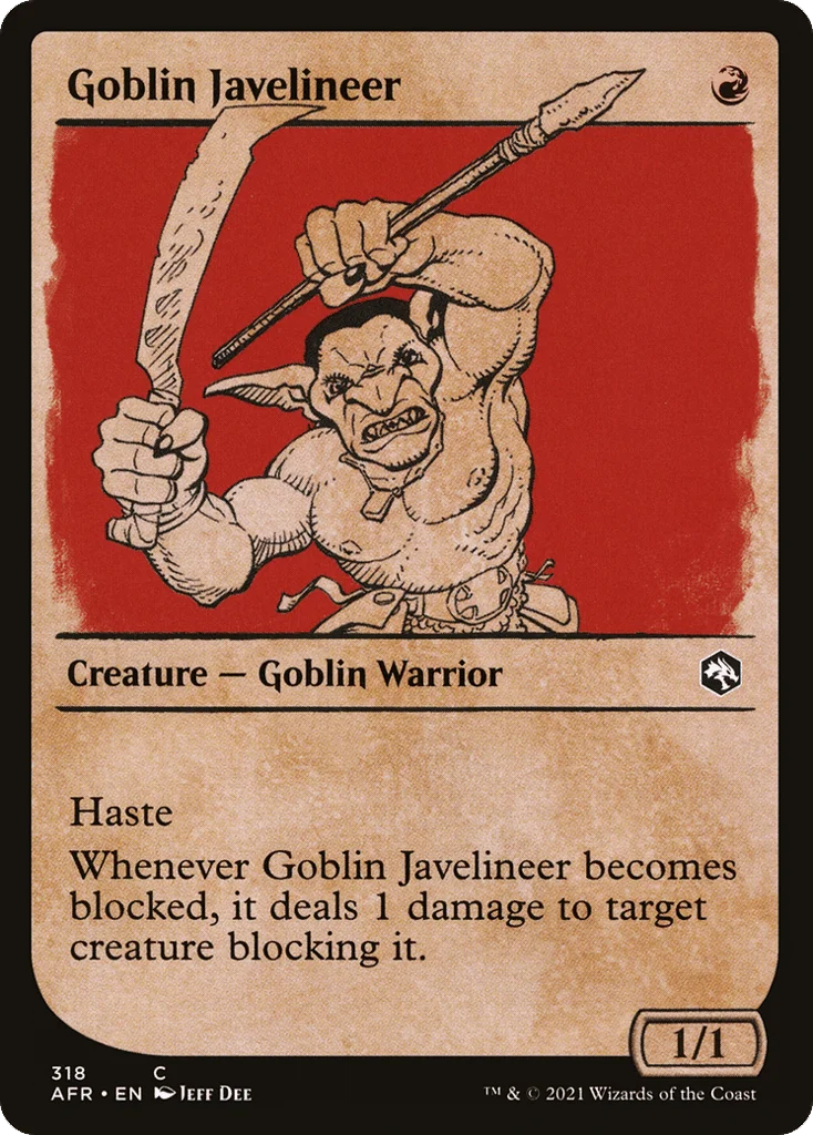Goblin Javelineer · Adventures in the Forgotten Realms