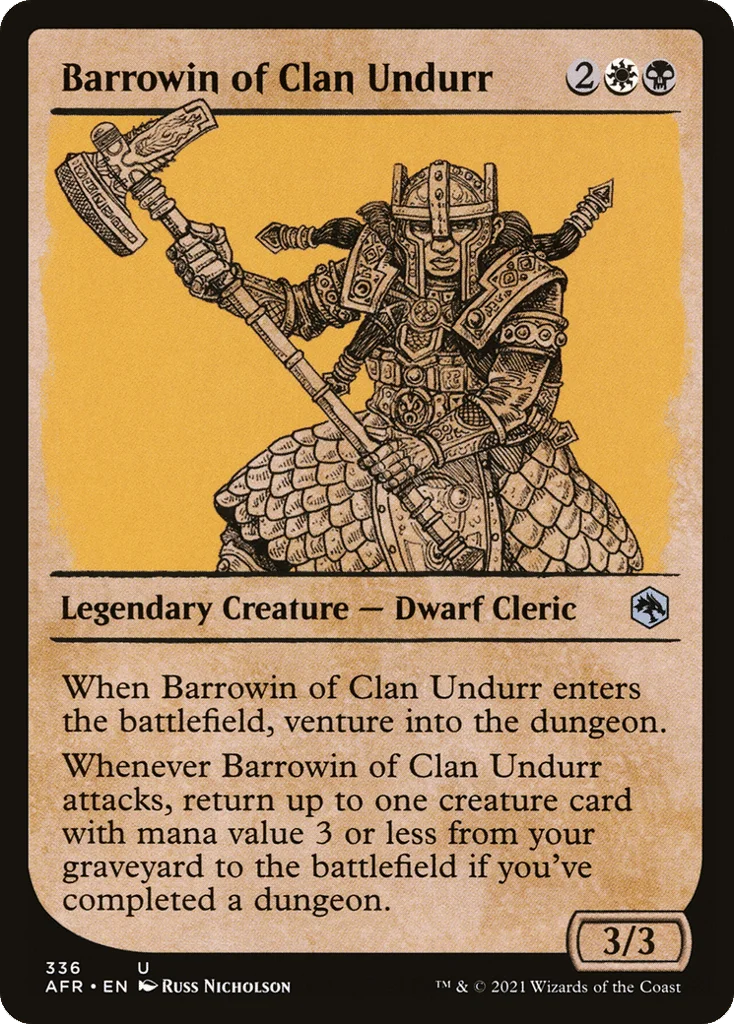 Barrowin of Clan Undurr · Adventures in the Forgotten Realms