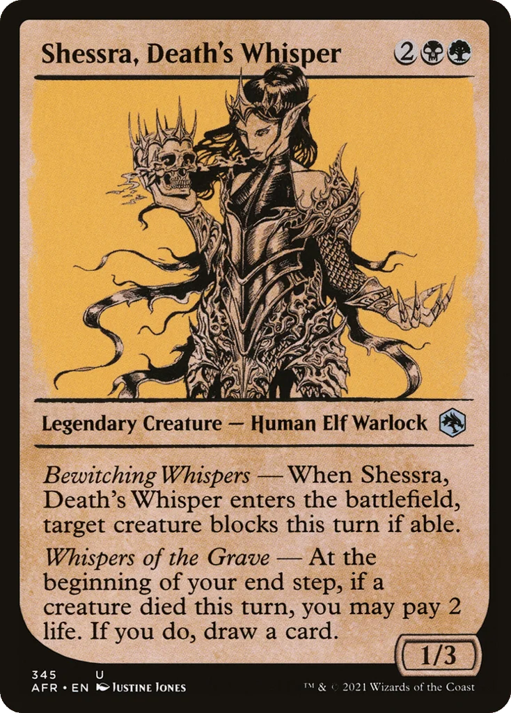 Shessra, Death's Whisper · Adventures in the Forgotten Realms