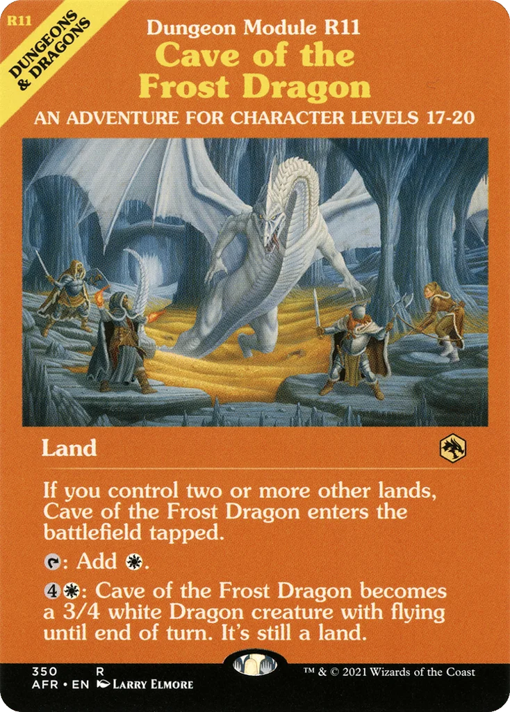Cave of the Frost Dragon · Adventures in the Forgotten Realms