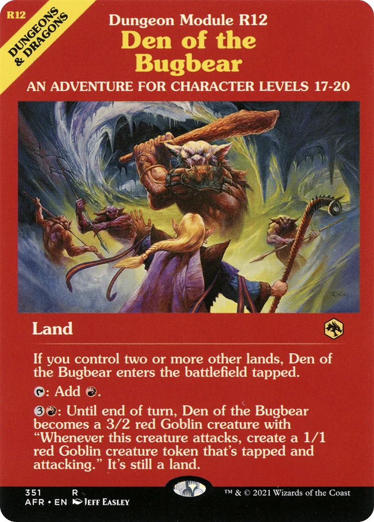 Den of the Bugbear · Adventures in the Forgotten Realms
