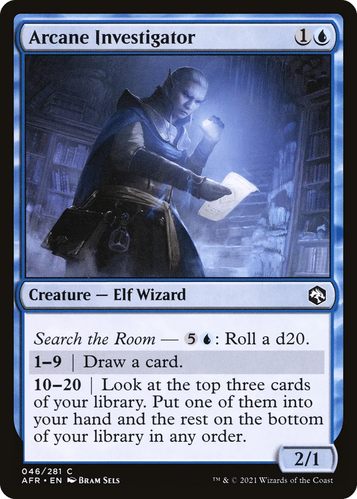 Arcane Investigator · Adventures in the Forgotten Realms