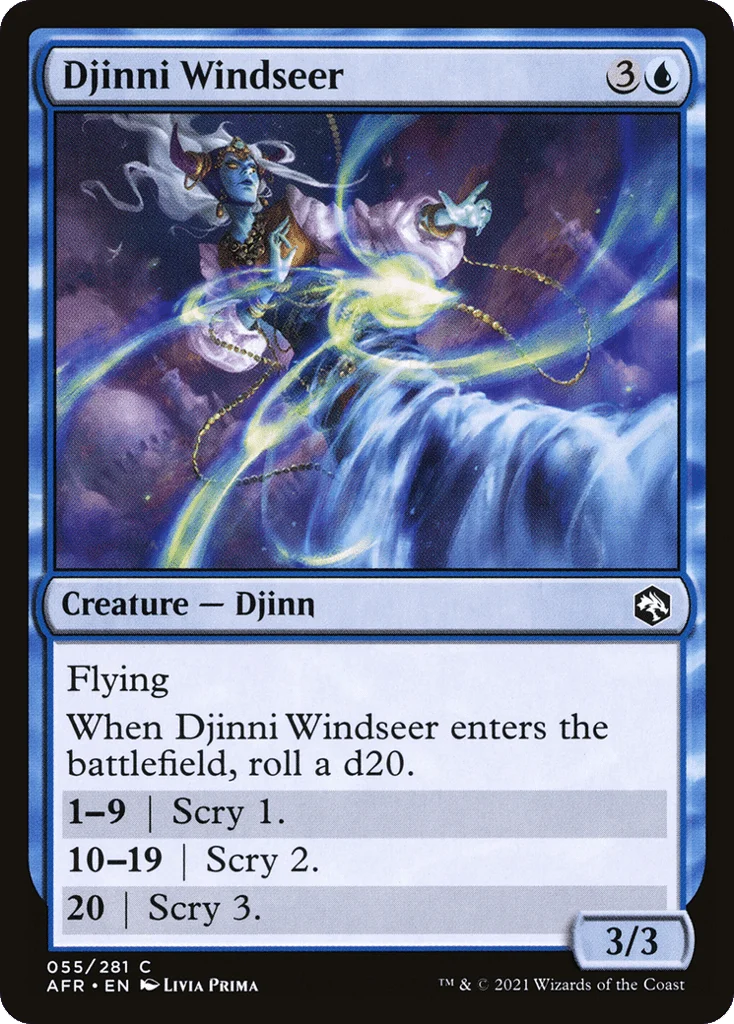 Djinni Windseer · Adventures in the Forgotten Realms