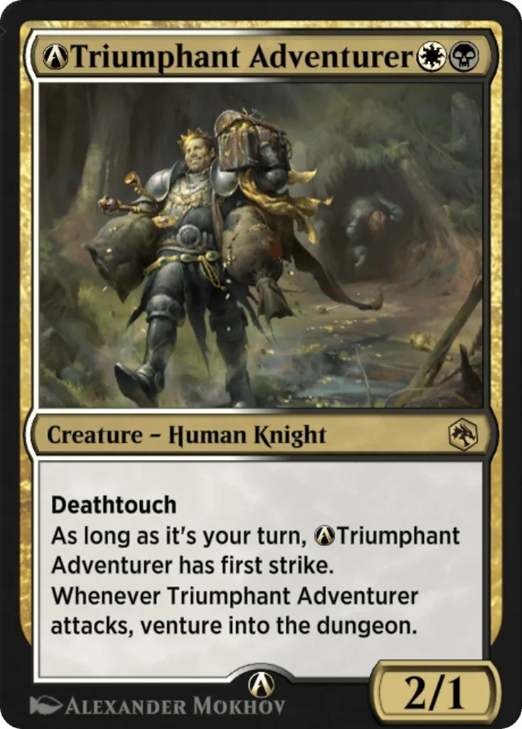 A-Triumphant Adventurer · Adventures in the Forgotten Realms