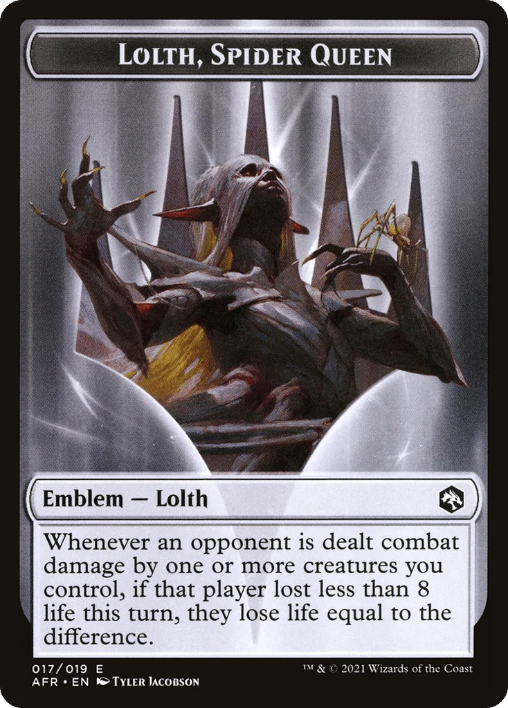 Lolth, Spider Queen Emblem · Adventures in the Forgotten Realms
