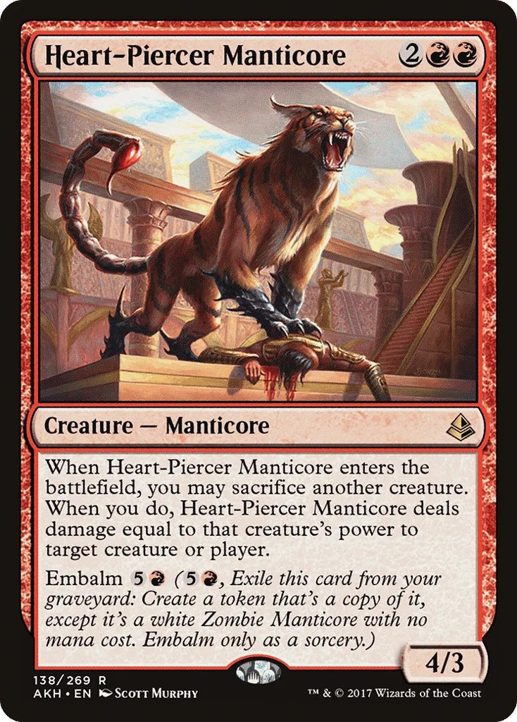 Heart-Piercer Manticore · Amonkhet