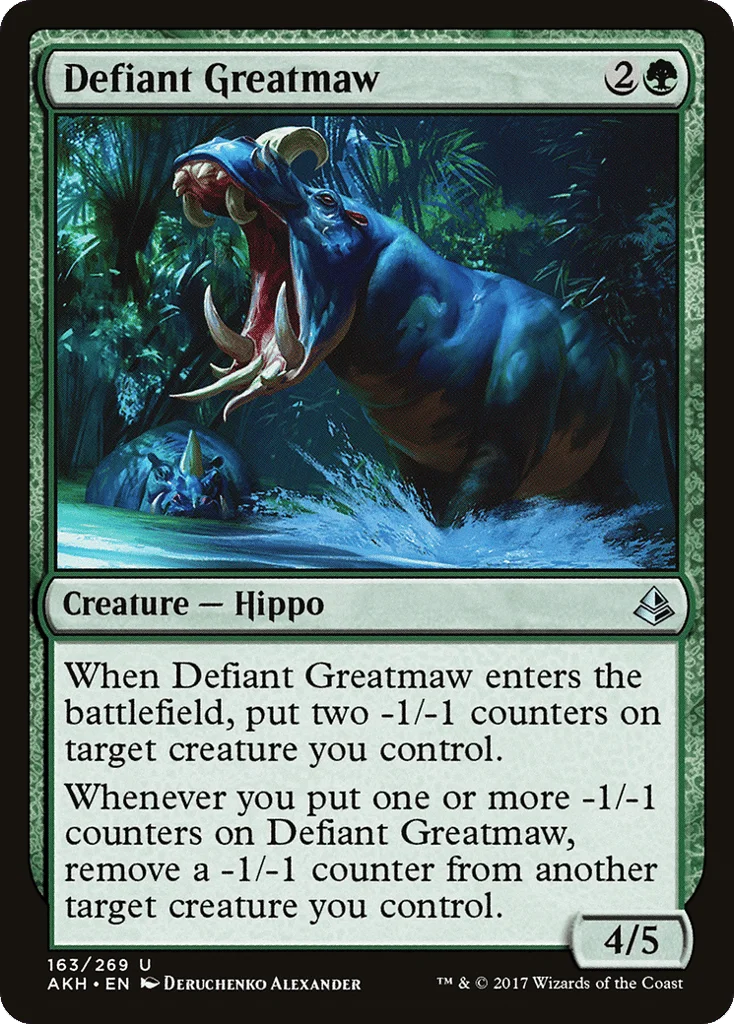 Defiant Greatmaw · Amonkhet