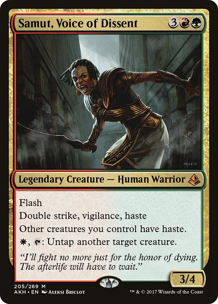 Samut, Voice of Dissent · Amonkhet