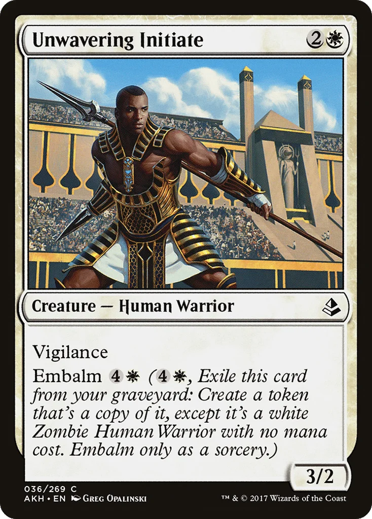 Unwavering Initiate · Amonkhet
