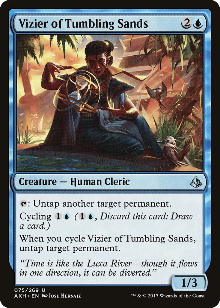 Vizier of Tumbling Sands · Amonkhet