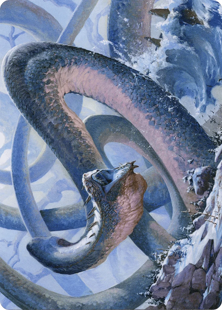 Koma, Cosmos Serpent · Kaldheim Art Series