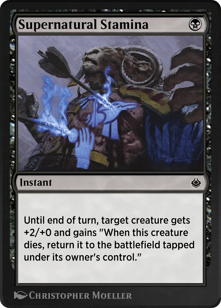 Supernatural Stamina · Amonkhet Remastered