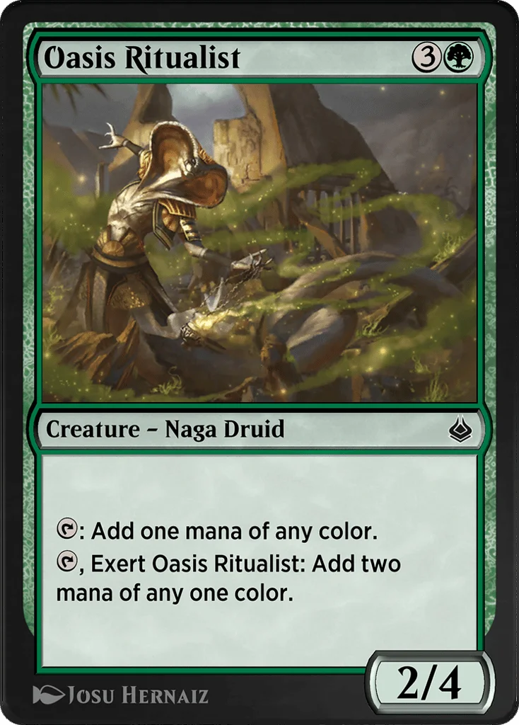 Oasis Ritualist · Amonkhet Remastered