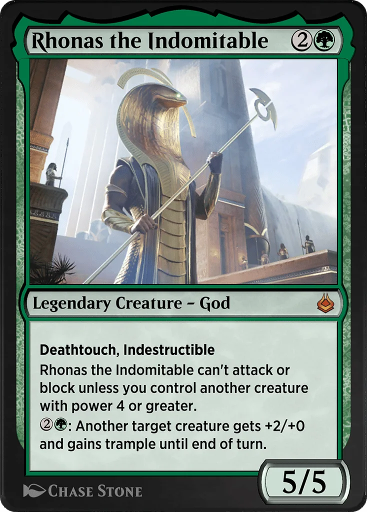 Rhonas the Indomitable · Amonkhet Remastered