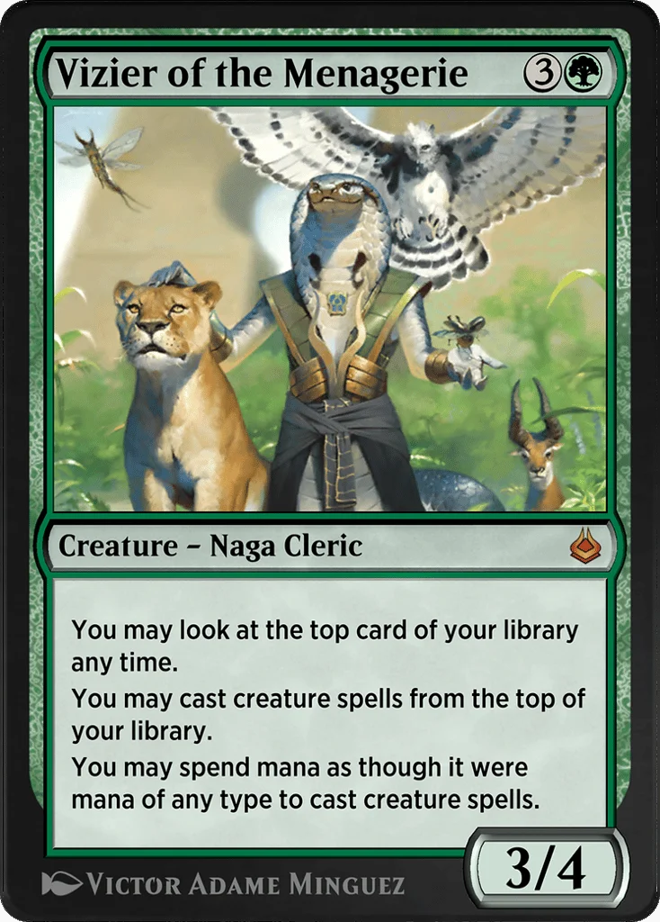 Vizier of the Menagerie · Amonkhet Remastered