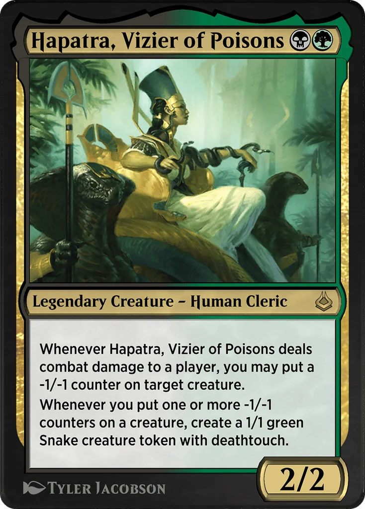 Hapatra, Vizier of Poisons · Amonkhet Remastered