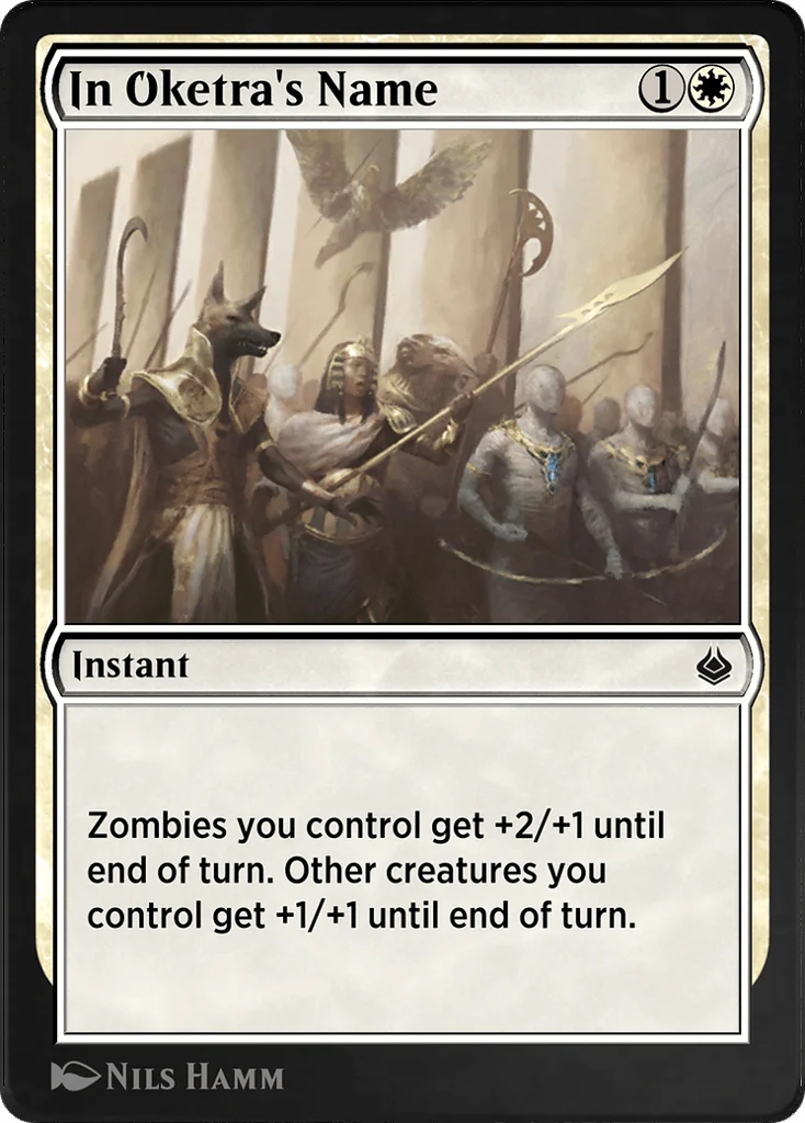 In Oketra's Name · Amonkhet Remastered